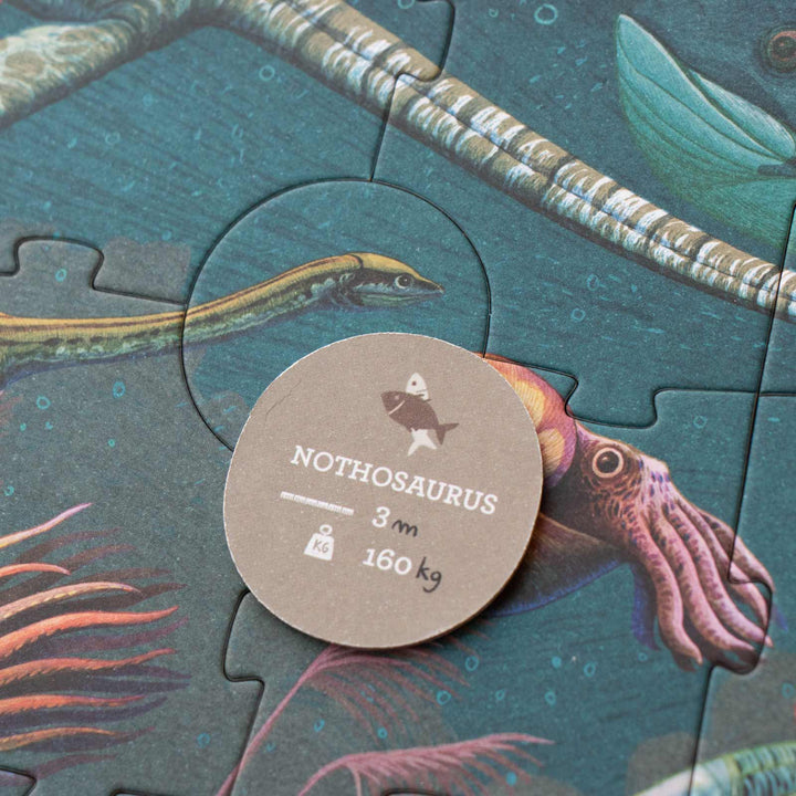 Puzzle Age of dinosaurs | Lernpuzzle Dinosaurier von Londji