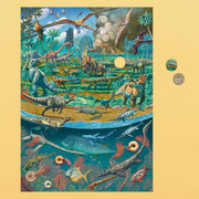 Puzzle Age of dinosaurs | Lernpuzzle Dinosaurier von Londji