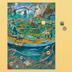 Puzzle Age of dinosaurs | Lernpuzzle Dinosaurier von Londji