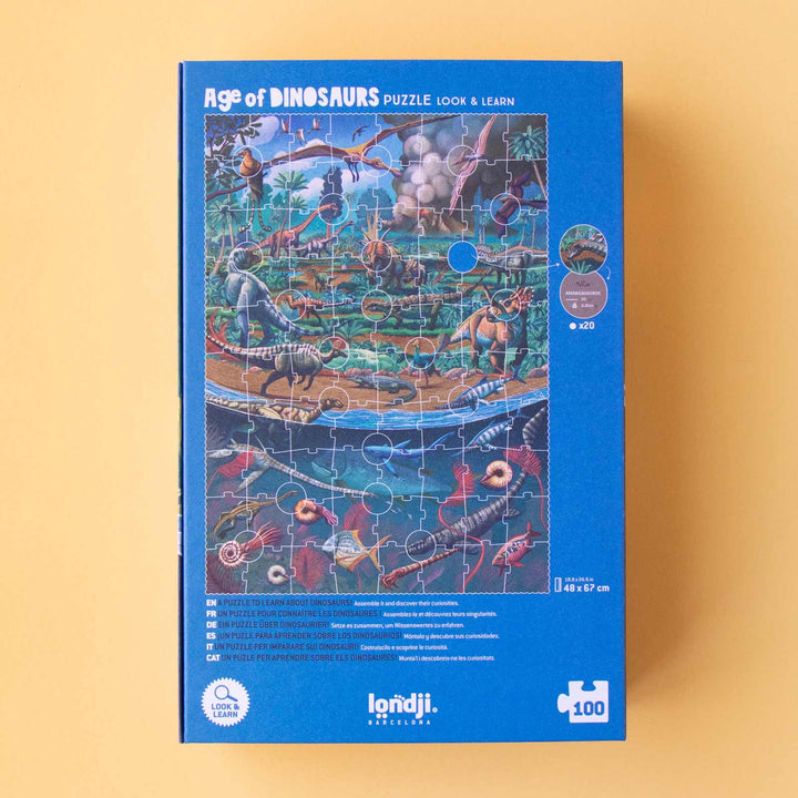 Puzzle Age of dinosaurs | Lernpuzzle Dinosaurier von Londji