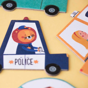 Puzzle Beep Beep! von Londji für Kinder