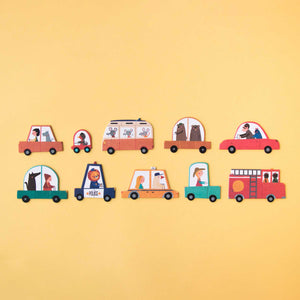 Puzzle Beep Beep! von Londji für Kinder