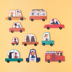 Puzzle Beep Beep! von Londji für Kinder