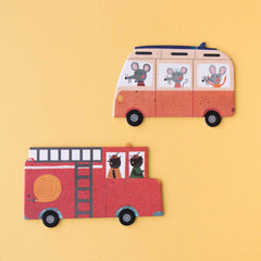 Puzzle Beep Beep! von Londji für Kinder