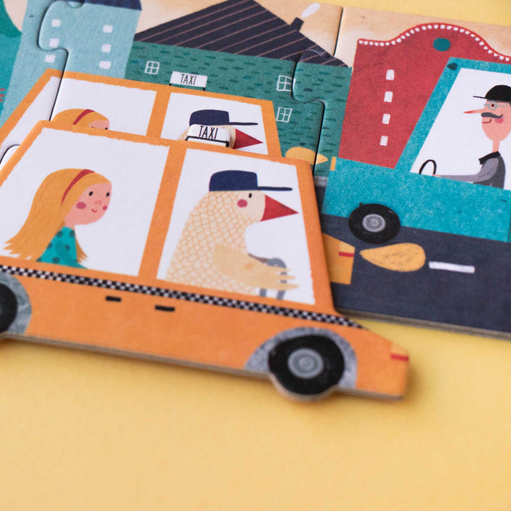Puzzle Beep Beep! von Londji für Kinder