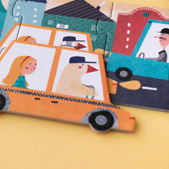 Puzzle Beep Beep! von Londji für Kinder