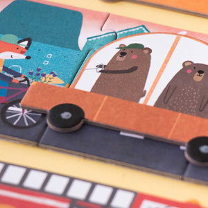 Puzzle Beep Beep! von Londji für Kinder