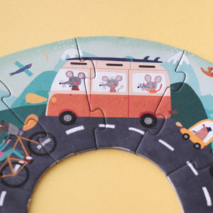 Puzzle Beep Beep! von Londji für Kinder