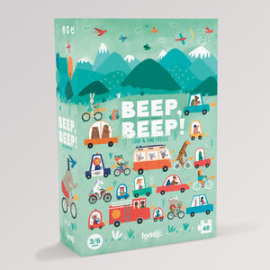 Puzzle Beep Beep! von Londji für Kinder
