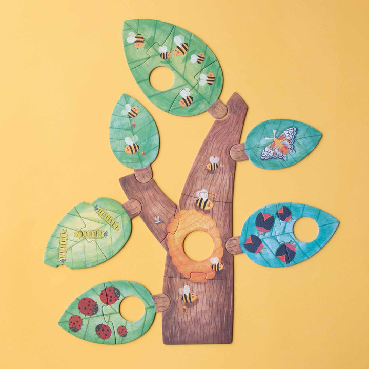 Steckpuzzle Bzzz von Londji - Erstes Puzzle ab 2 Jahren - Baum