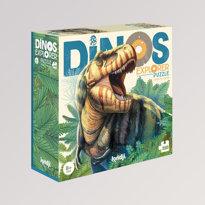 Puzzle Dinos Explorer | Lernpuzzle Dinosaurier von Londji