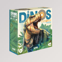 Puzzle Dinos Explorer | Lernpuzzle Dinosaurier von Londji