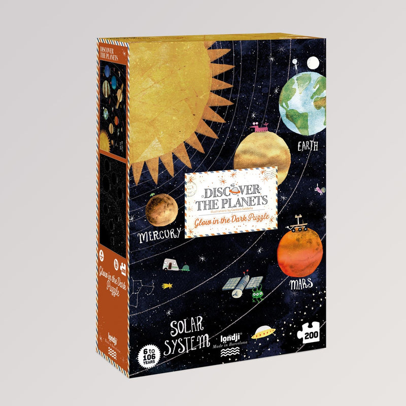 Puzzle Discover the Planets | Leuchtpuzzle von Londji