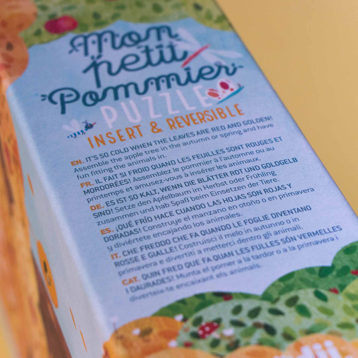 Puzzle Mon Petit Pommier von Londji. Wendepuzzle für Kinder