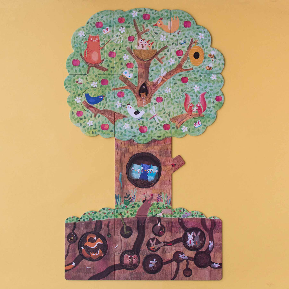 Puzzle Mon Petit Pommier von Londji. Wendepuzzle für Kinder