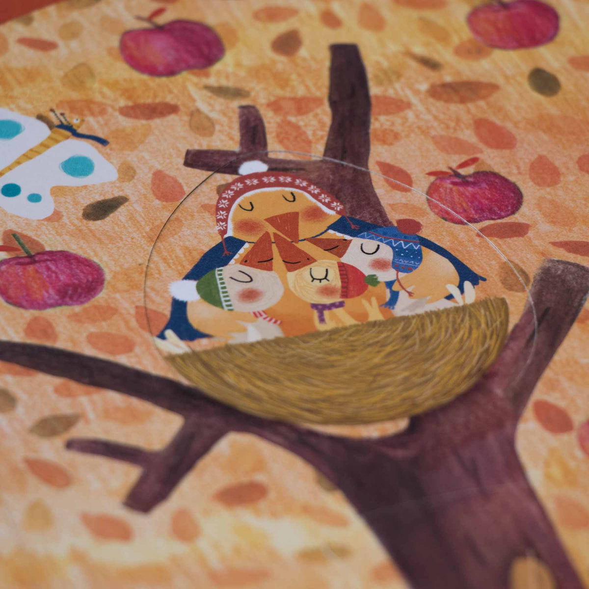 Puzzle Mon Petit Pommier von Londji. Wendepuzzle für Kinder