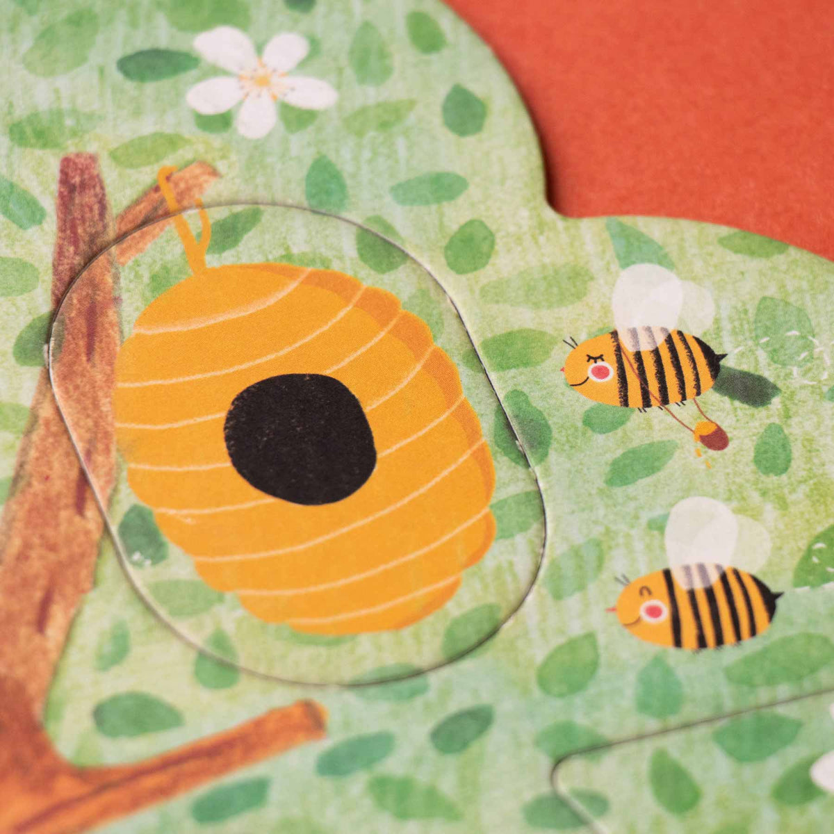 Puzzle Mon Petit Pommier von Londji. Wendepuzzle für Kinder