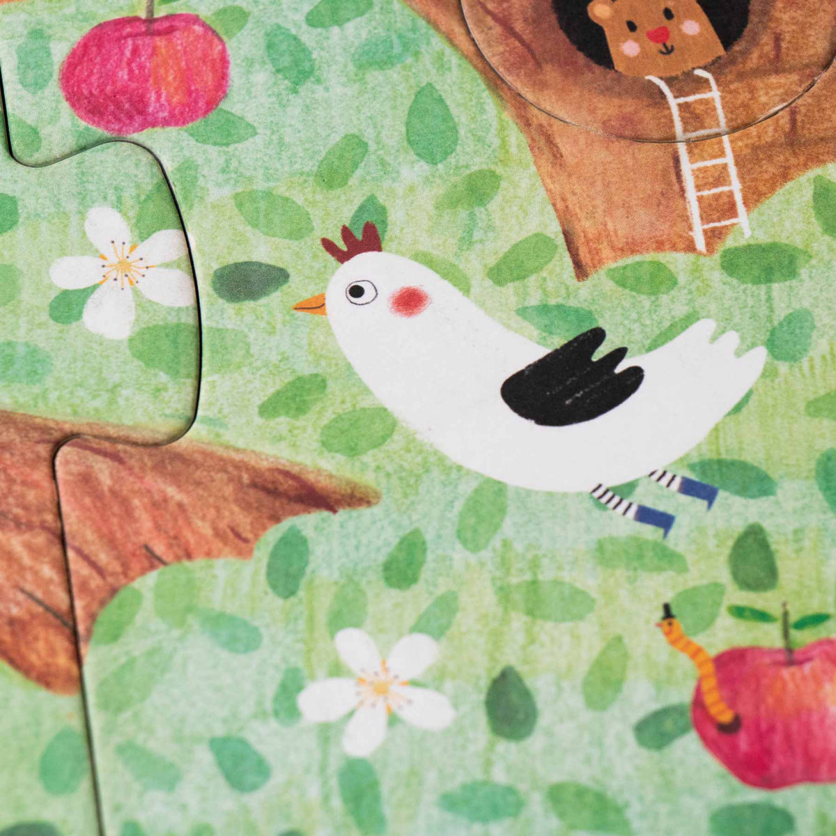 Puzzle Mon Petit Pommier von Londji. Wendepuzzle für Kinder