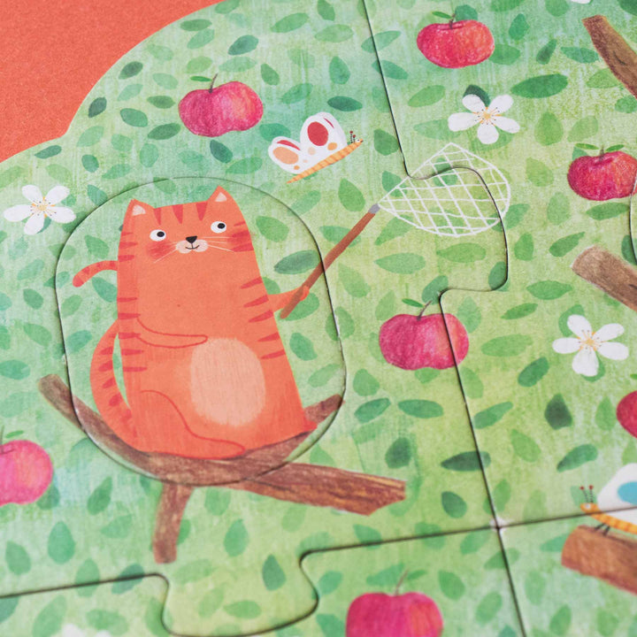 Puzzle Mon Petit Pommier von Londji. Wendepuzzle für Kinder