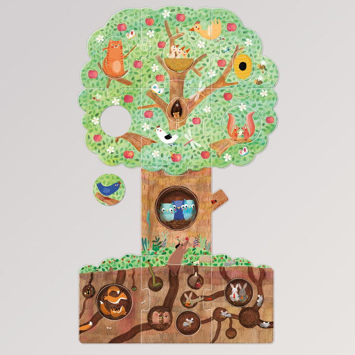 Puzzle Mon Petit Pommier von Londji. Wendepuzzle für Kinder