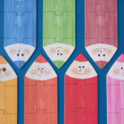 Puzzle My Colours von Londji - Puzzle Inhalt in 7 Farben
