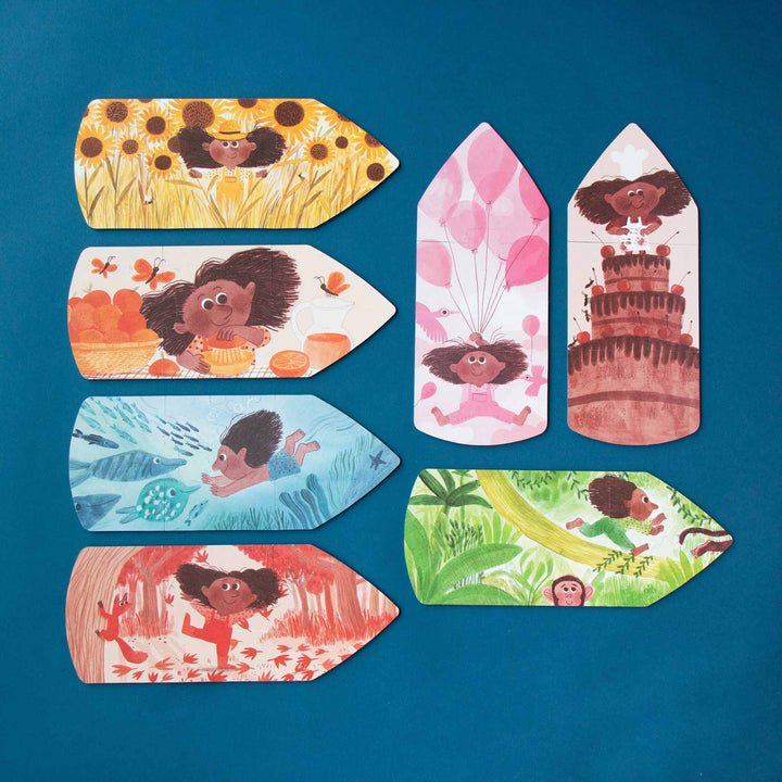Puzzle My Colours von Londji - Puzzle Rückseiten