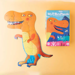 Puzzle - My T-Rex | Dinosaurier Formenpuzzle von Londji