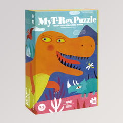 Puzzle - My T-Rex | Dinosaurier Formenpuzzle von Londji