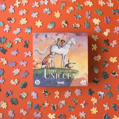 Puzzle My Unicorn | Glitzerpuzzle Einhorn von Londji