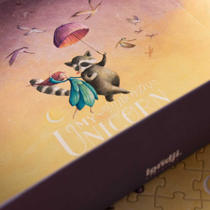 Puzzle My Unicorn | Glitzerpuzzle Einhorn von Londji