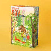 Puzzle Night & Day in the Forest | Wendepuzzle | 54 Teile