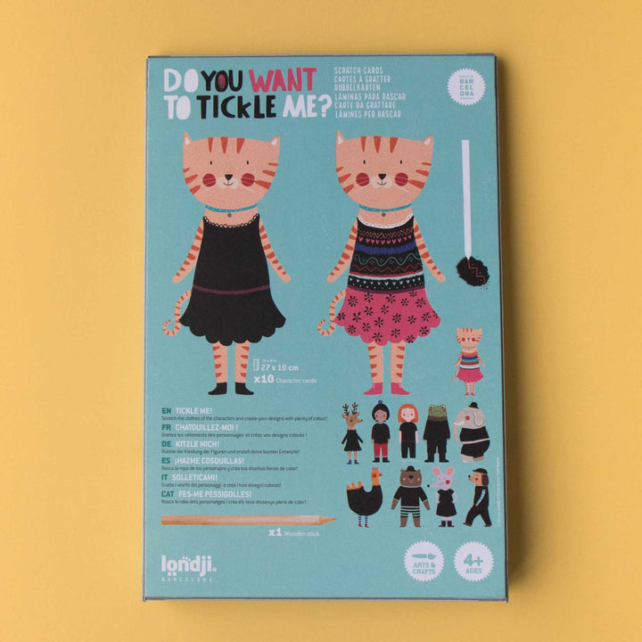 Tickle Me - Kratzkarten Kreativset