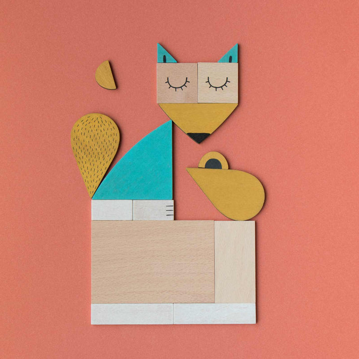 Tangram - The Fox & The Mouse von Londji