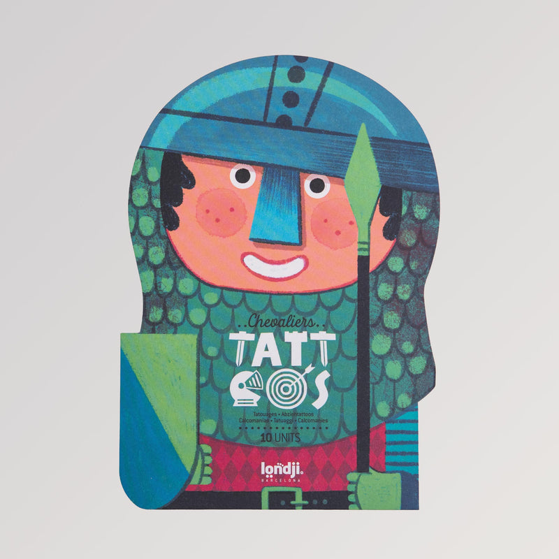 Tattoos Chevaliers von Londji - Ritter für Kinder
