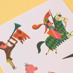 Tattoos Chevaliers von Londji - Ritter für Kinder