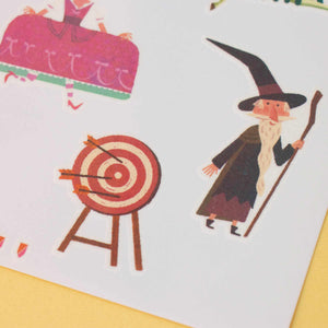 Tattoos Chevaliers von Londji - Ritter für Kinder