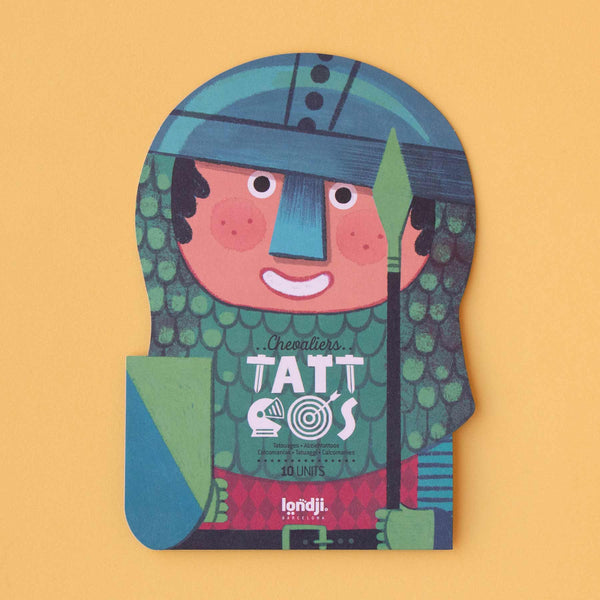 Tattoos Chevaliers von Londji - Ritter für Kinder