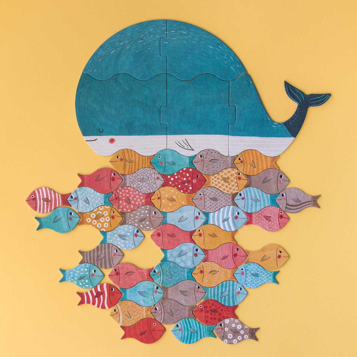 The Whale  The Fish - Legespiel von Londji