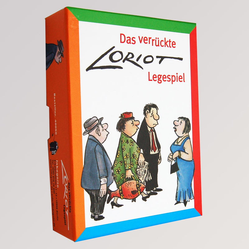 Das verrückte Loriot Legespiel - Box Front