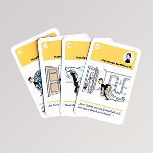 Loriot Quartett - Menschen die man nicht vergisst - Karten gelb