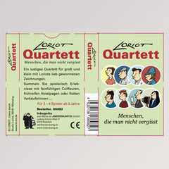 Loriot Quartett - Menschen die man nicht vergisst - Box aufgefaltet