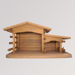 Krippenstall rustikal groß (1005) von Lotte Sievers-Hahn