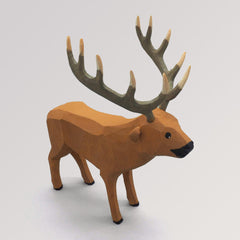 Rothirsch von Lotte Sievers-Hahn