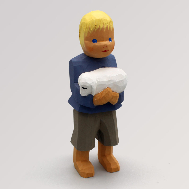 Hirte mit Lamm von Lotte Sievers-Hahn