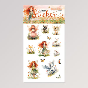Tapirella Glitter Sticker - Elfenprinzessin von Lutz Mauder