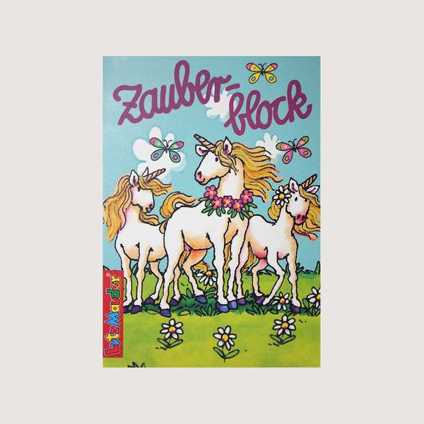 Zauberblock Einhorn, 1 Stück