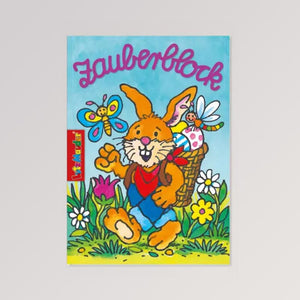 Lutz Mauder Schraffurblock Ostern - bunter Osterhase mit Ostereier