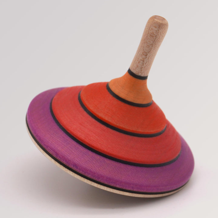 Kreisel Flamenco in Farbe brombeer der Mader Kreiselmanufaktur