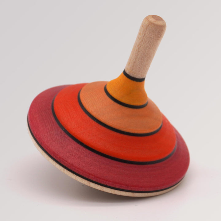 Kreisel Flamenco in Farbe rot der Mader Kreiselmanufaktur