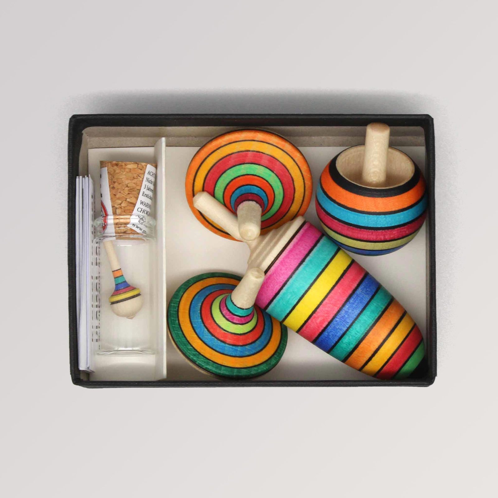 Kreisel Lernset gestreift in Box von Mader